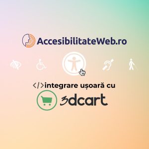 Modul Accesibilitate Web pentru 3dcart