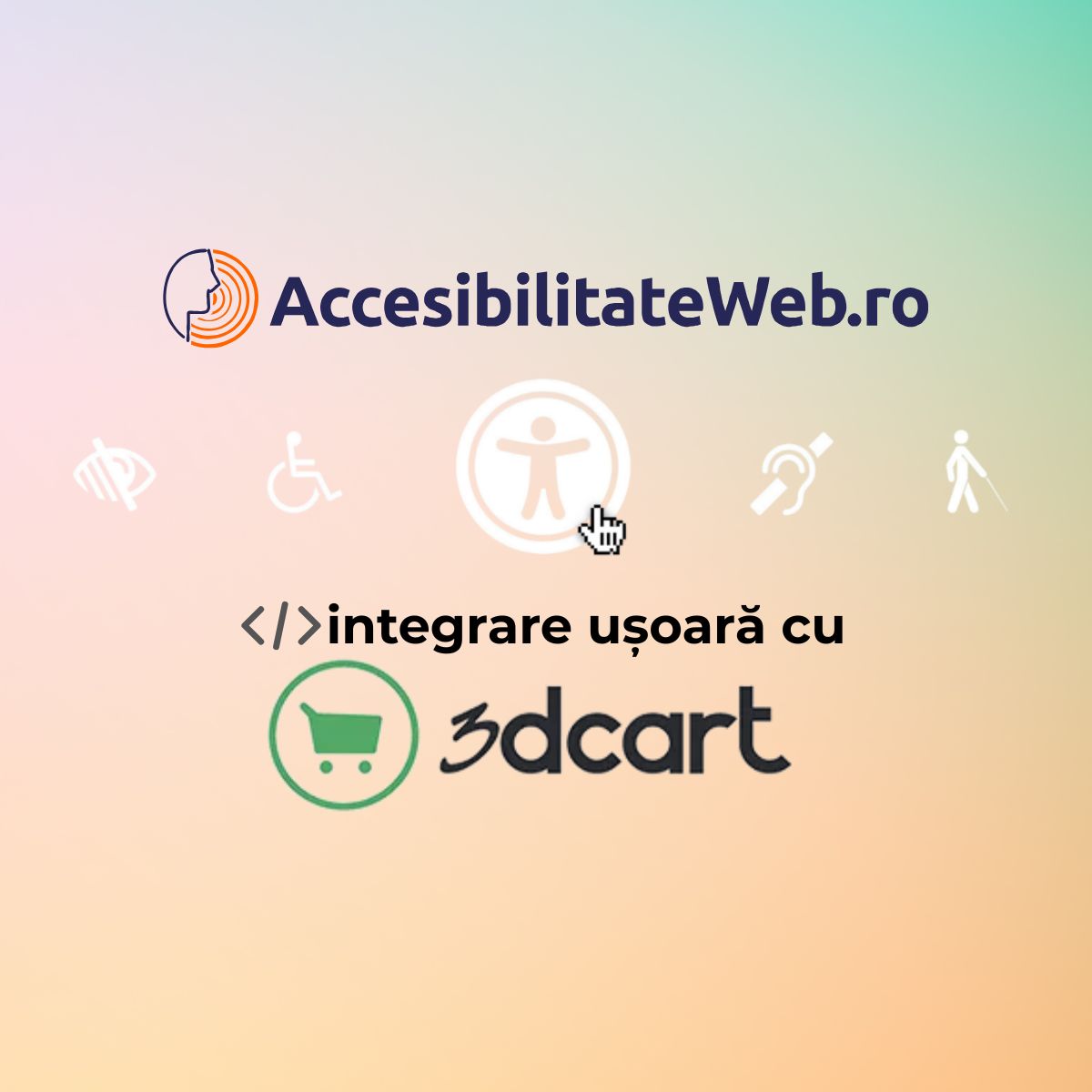 Modul Accesibilitate Web pentru 3dcart