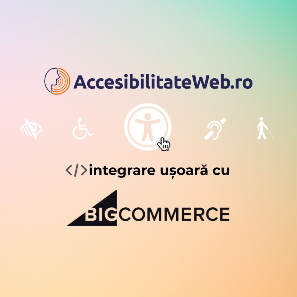 Modul Accesibilitate Web pentru Big Commerce