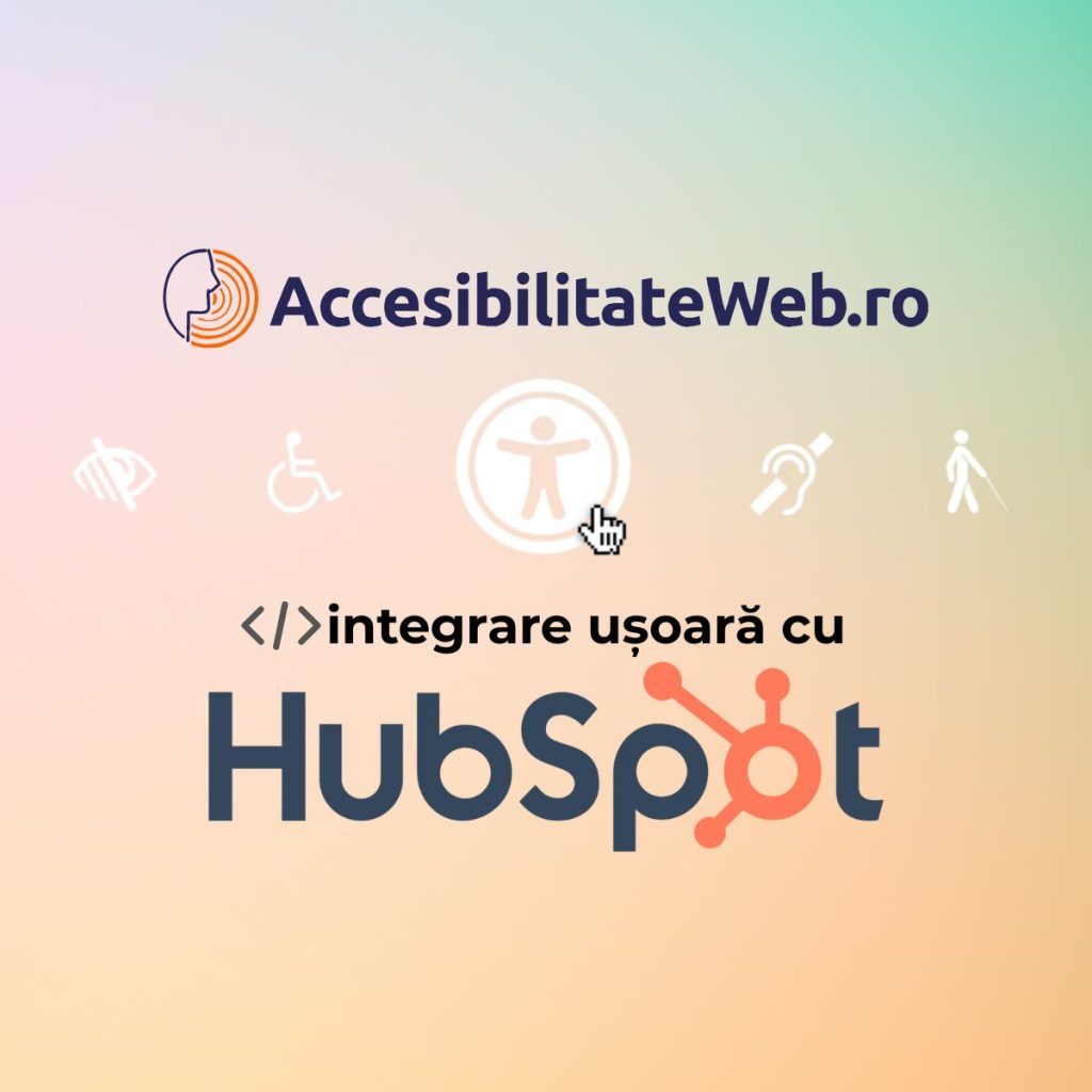 Modul Accesibilitate Web pentru HubSpot