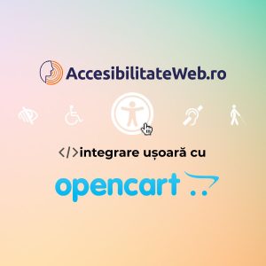 Modul Accesibilitate Web pentru OpenCart