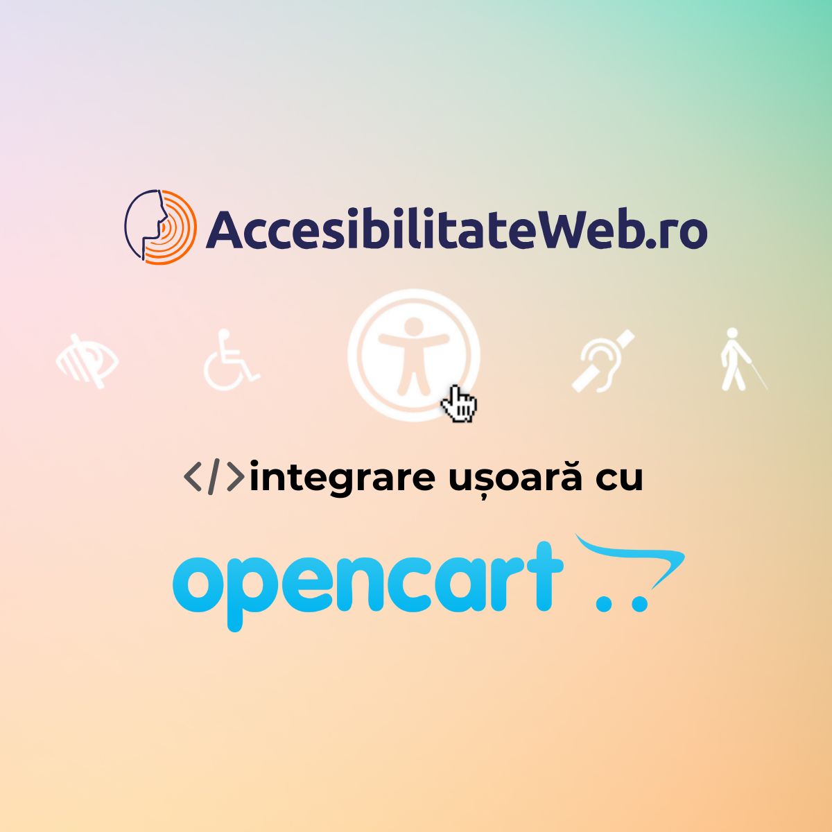 Modul Accesibilitate Web pentru OpenCart