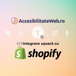 Modul Accesibilitate Web pentru Shopify