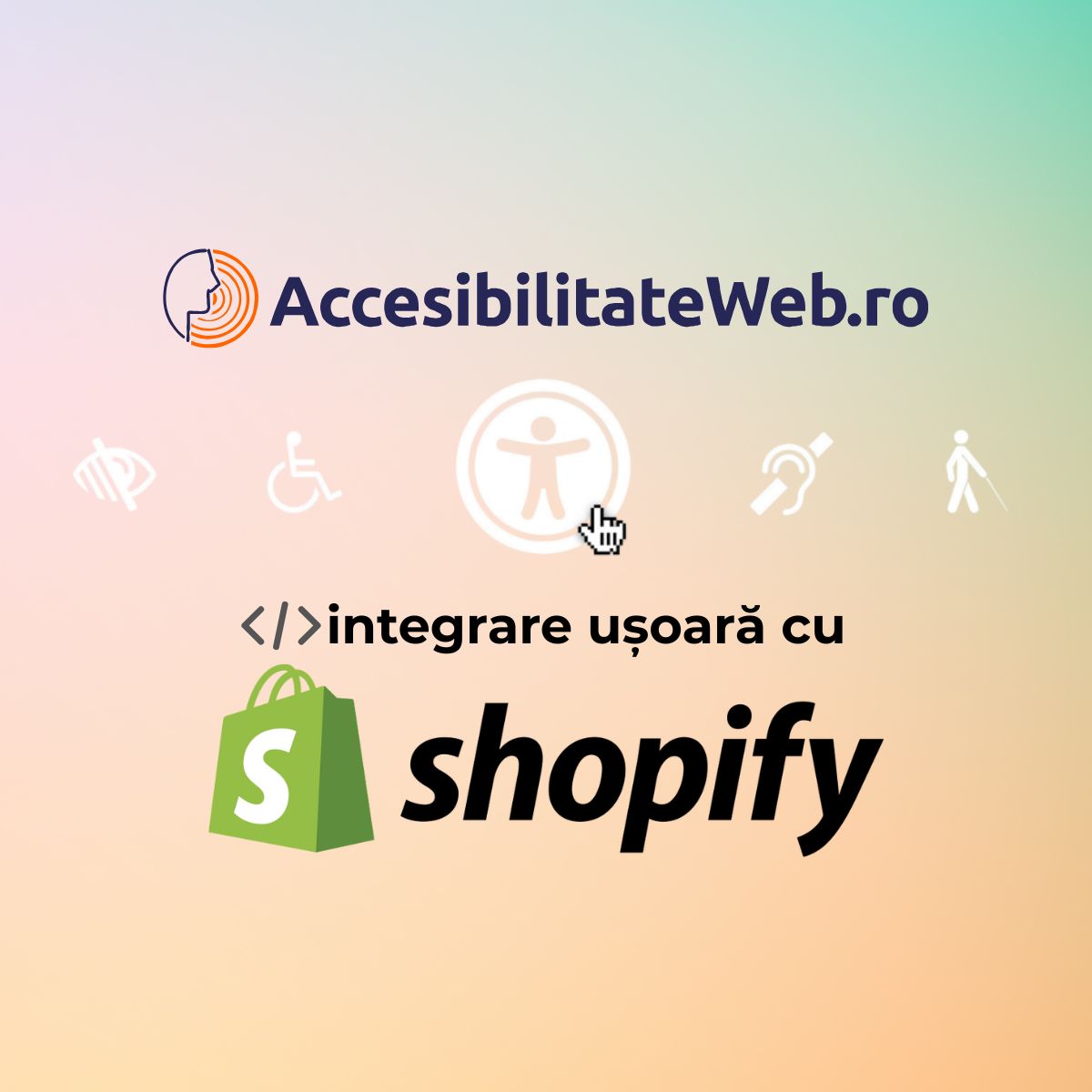 Modul Accesibilitate Web pentru Shopify