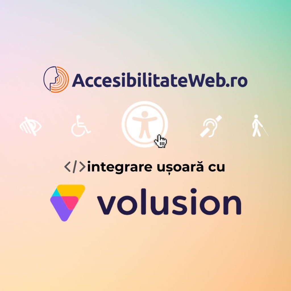 Modul Accesibilitate Web pentru Volusion
