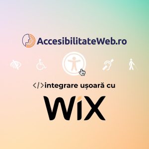 Modul Accesibilitate Web pentru Wix