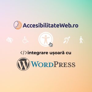 Modul Accesibilitate Web pentru WordPress