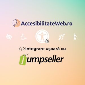 Modul Accesibilitate Web pentru jumpseller